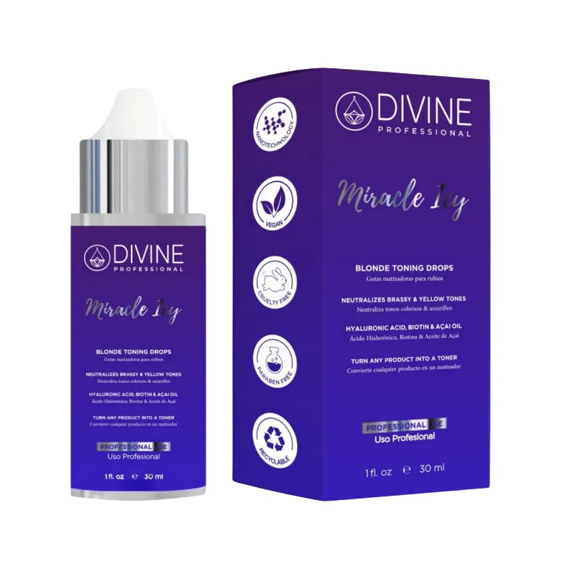 Miracle Icy Blonde Toning Drops – 30 ml