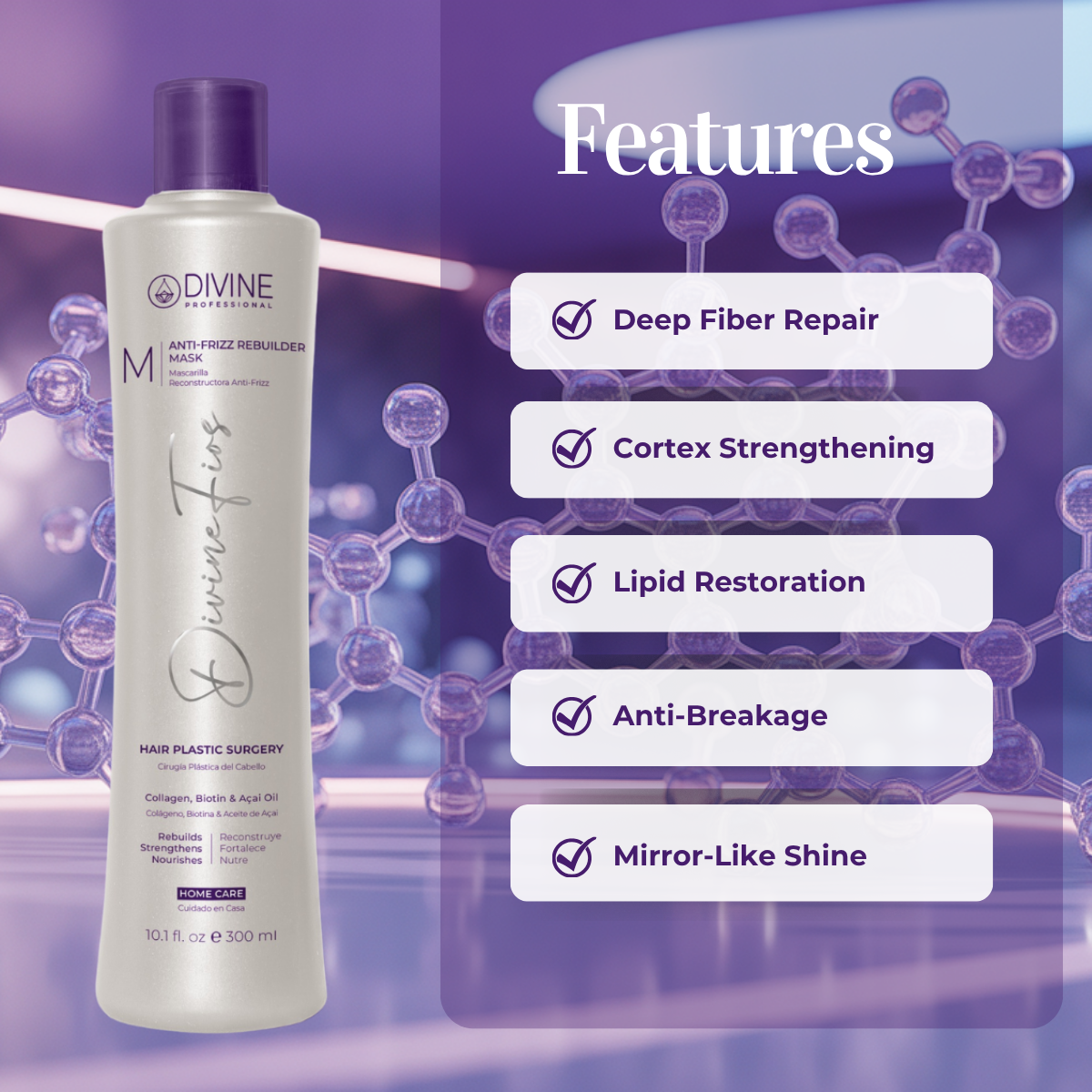 Mascarilla Reconstructora Home Care 300ml