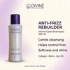 Diseño Divine Professional Shampoo Anti-Frizz 100 ml en inglés